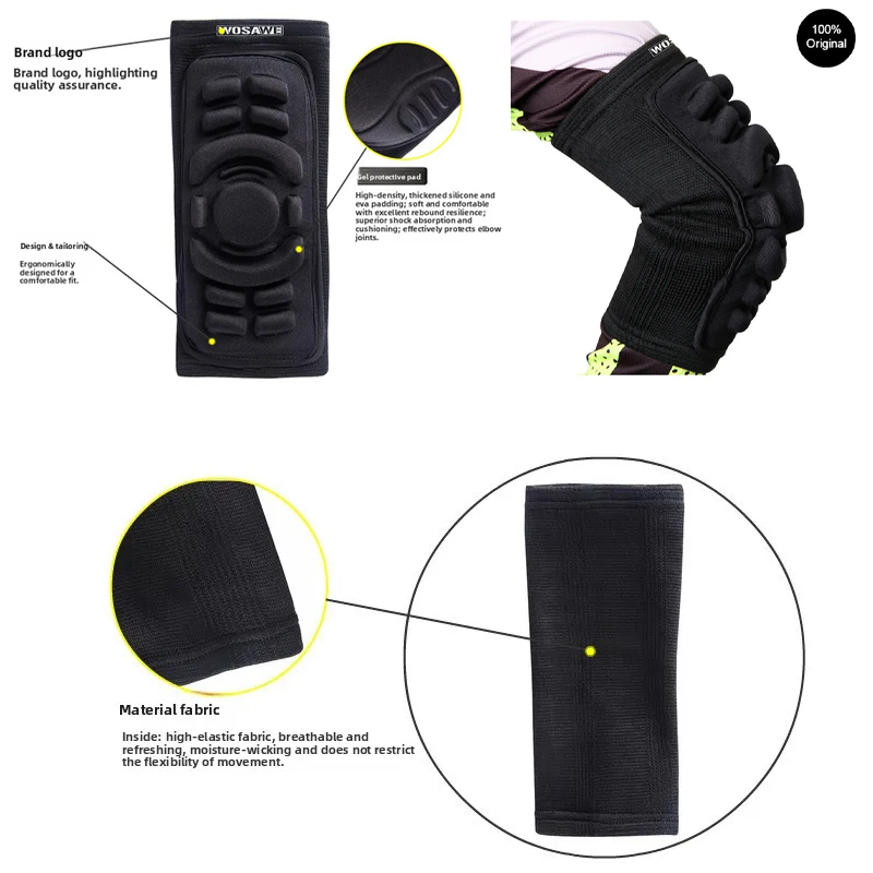 WOSAWE Motorcycle Knee Guard B - Motorcycle Gear For Sale のレビューと価格