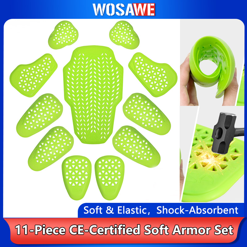 WOSAWE Motorcycle Armor Insert - Motorcycle Gear Levels のレビューと価格