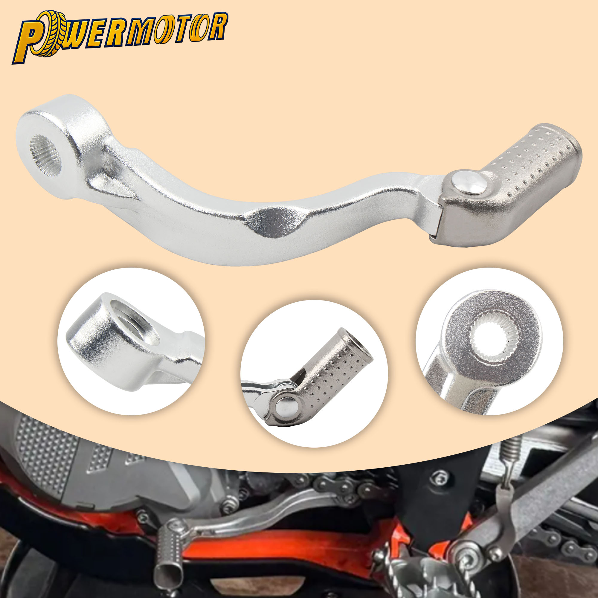 Motocross Folding Gear Shift L - Motorcycle Gear For Sale のレビューと価格